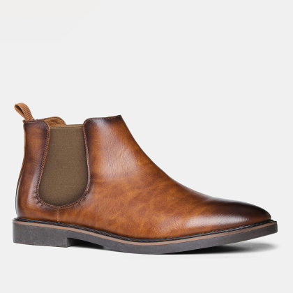 Fashion Retro Cross-border Men's Short Boots
