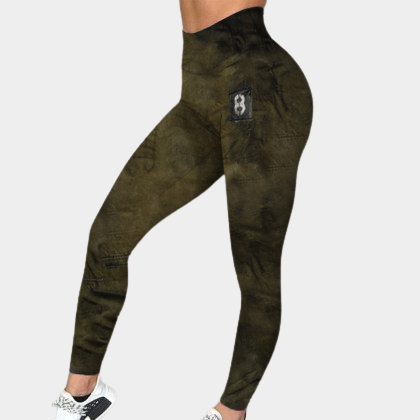 Printed sports casual leggings