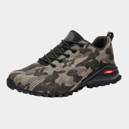 Men Camouflage Knitted Fabric Slip Resistant Outdoor Casual