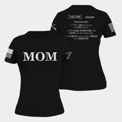 Ladies outdoor print T-shirt