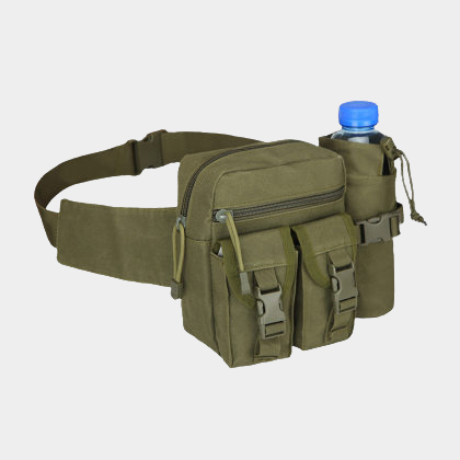 bolsa de cinturón con función táctica impermeable para deportes al aire libre