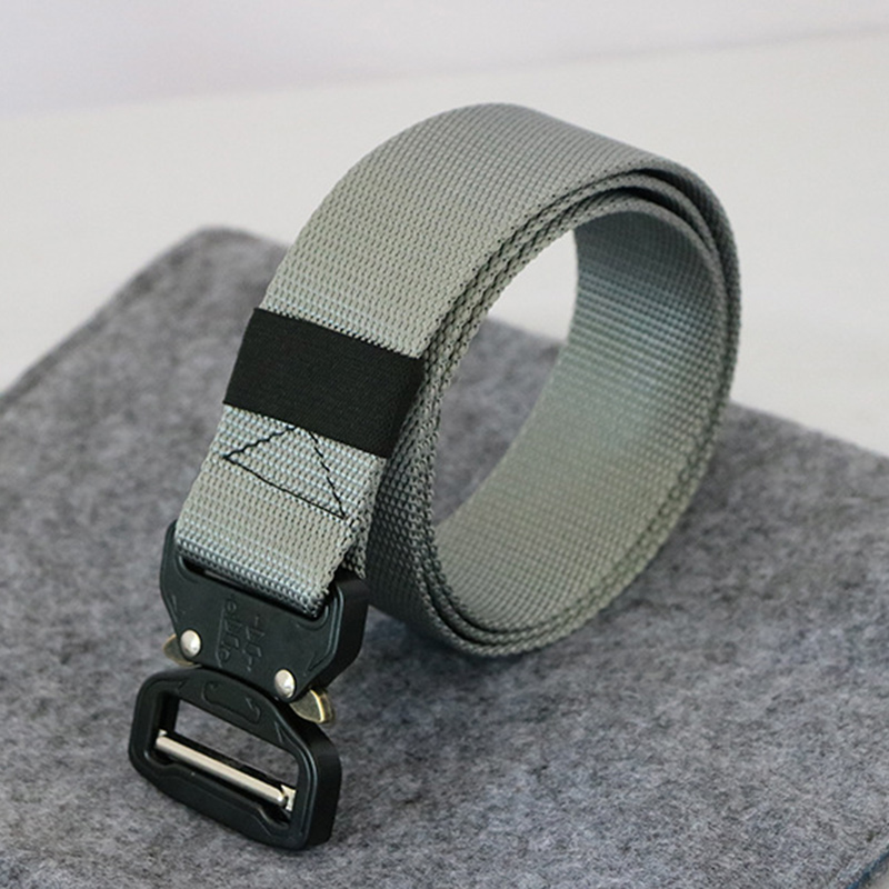 Functional Tactical Belt Trend Black Buckle Outdoor Wild Camouflage Pants Belt Men's Training Belt