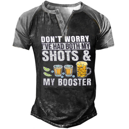Machen Sie Sich Keine Sorgen, Ich Habe Sowohl Meine Impfungen Als Auch Das Lustige Impfstoff-T-Shirt Zur Auffrischung