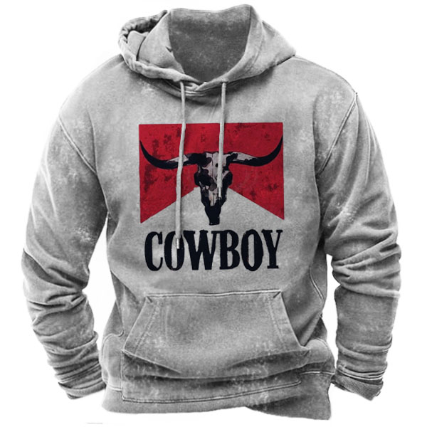 Men's Cowboy Hoodie